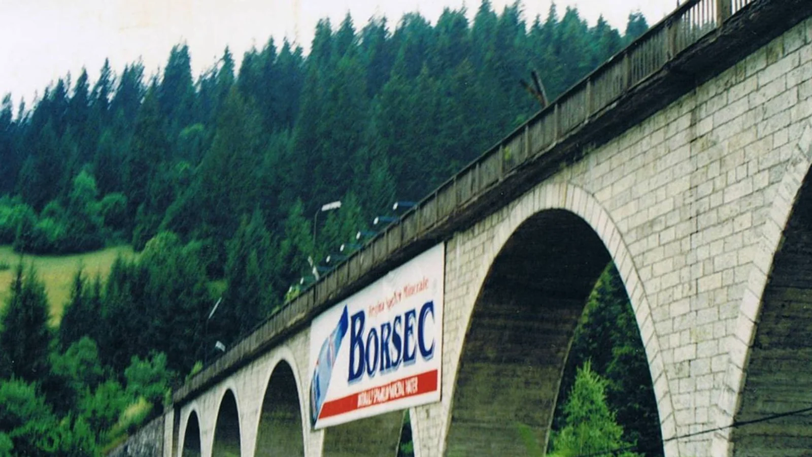 Peisaj urban din Borsec, județul Harghita