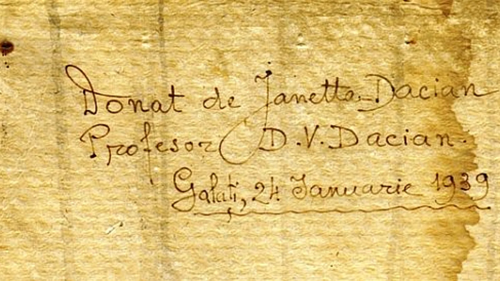 Muzeul de Istorie din Galați – Paul Păltănea