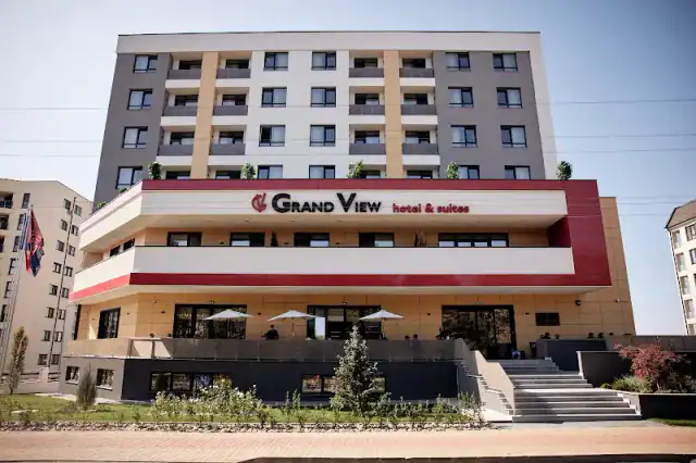 Grand View Hotel în Iași cu vedere panoramică asupra orașului